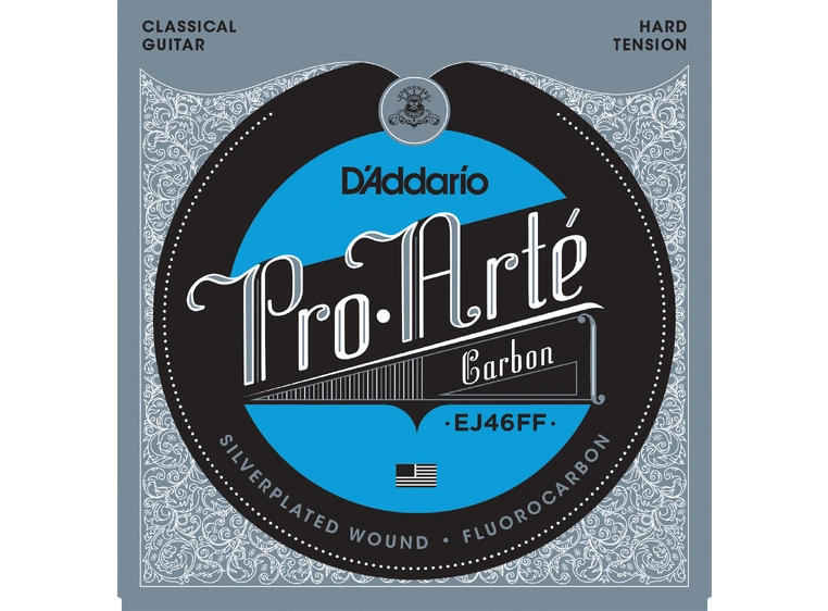 D'Addario EJ46FF Pro Arte Dyna/Carbon (0248-046) Hard Tension 